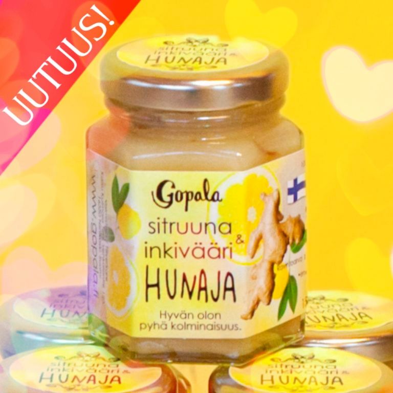 sitruuna inkivääri hunaja gopala uutuus sitruuna inkivääri hunaja gopala uutuus