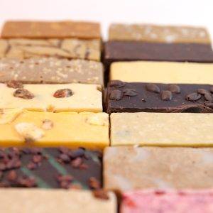 Käsintehty kotimainen fudge