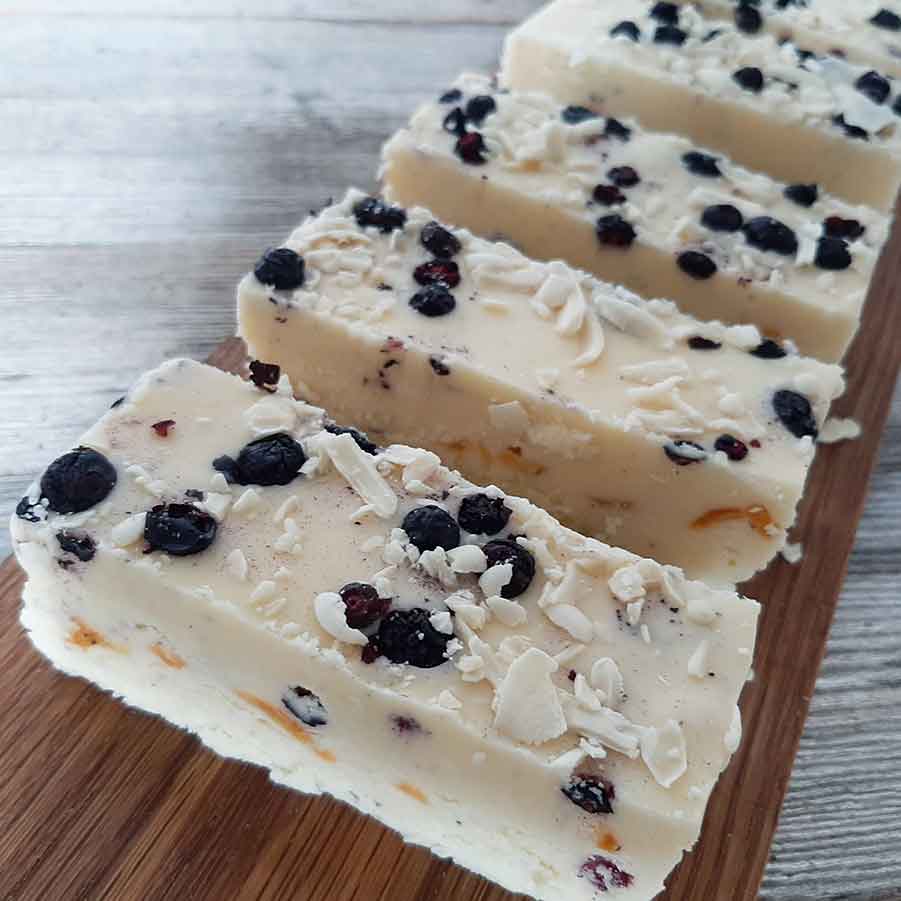 valkosuklmustikaa